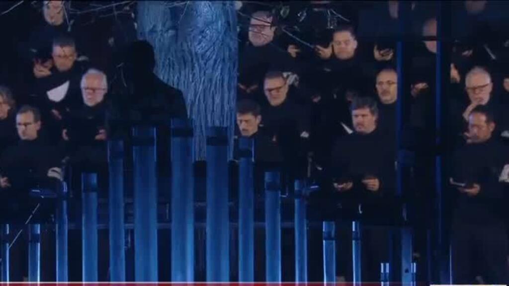 Choir and orchestra perform 'Requiem of Light' at 2015 terror attack commemoration ceremony