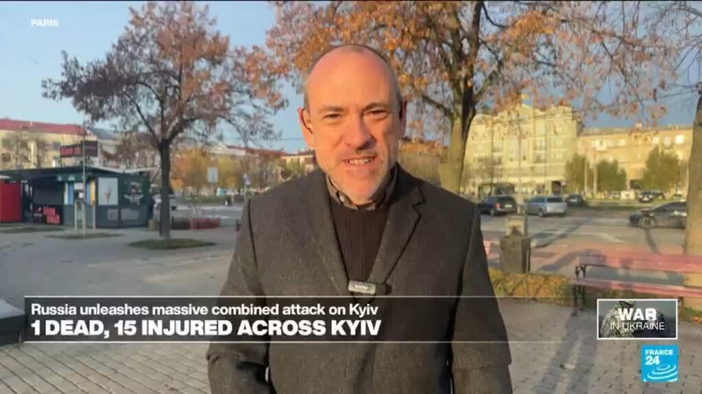 Russia unleashes massive combined attack on Kyiv: 1 dead and 15 injured