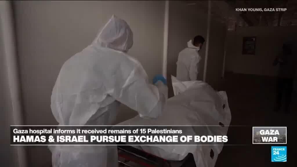 Bodies of 15 Palestinians returned by Israel, health officials in Gaza say