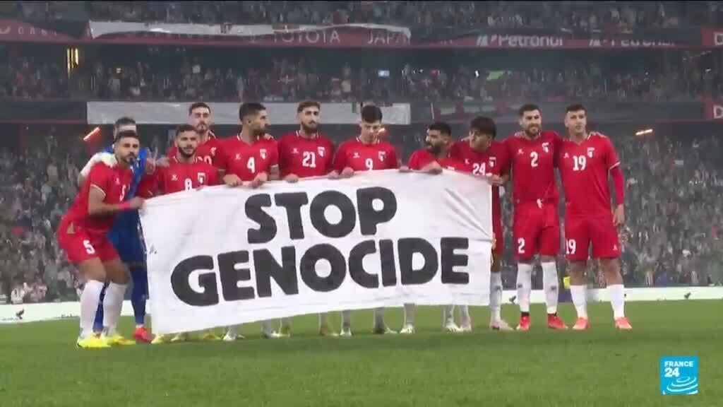 Palestinian national football team on a 'mission' for peace in Spain visit