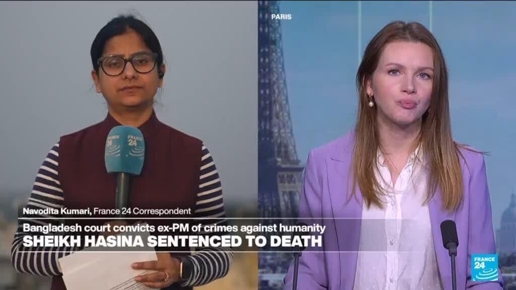 Bangladesh court convicts ousted leader Sheikh Hasina of crimes against humanity