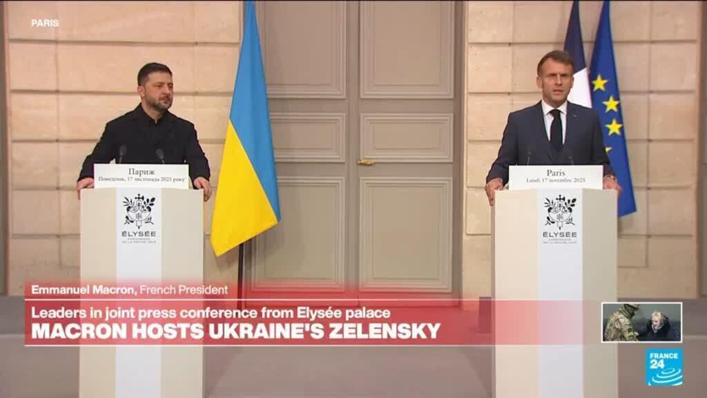 REPLAY: Macron and Zelensky discuss Rafale fighter jet deal at joint briefing