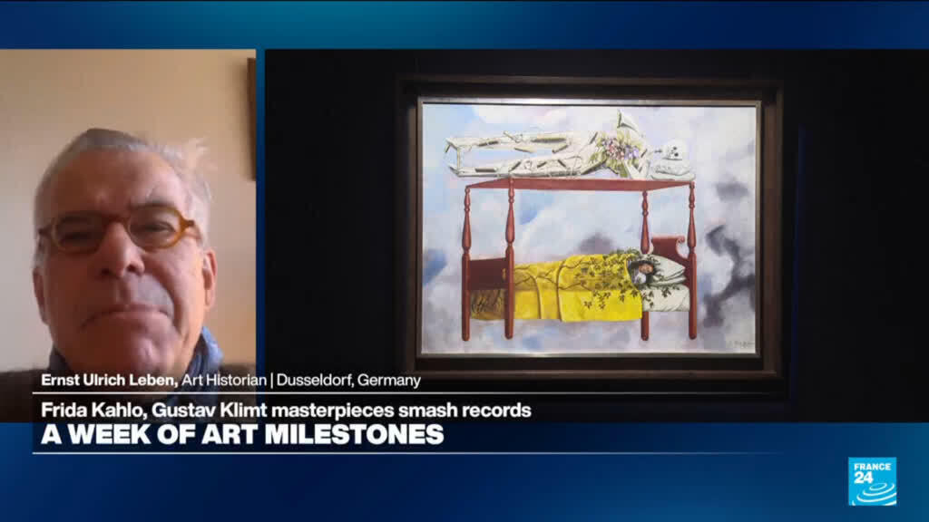 A week of art milestones: Frida Kahlo, Gustav Klimt masterpieces smash records