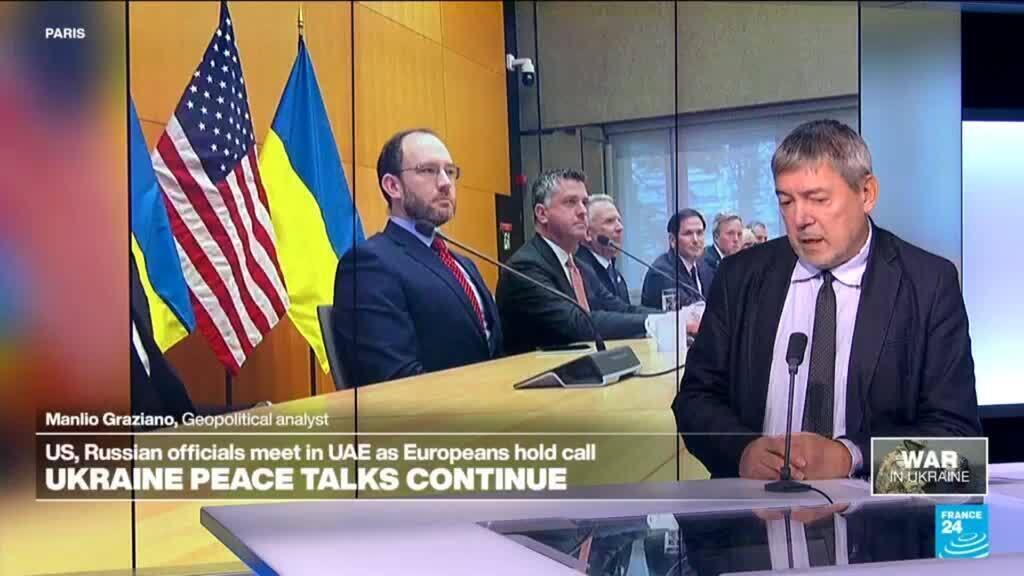 Ukraine peace talks continue: US and Russian officials leet in UAE