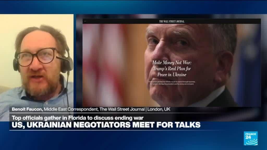 'Three businessmen in Miami lounge:  Trump has re-injected life into stalled peace process'