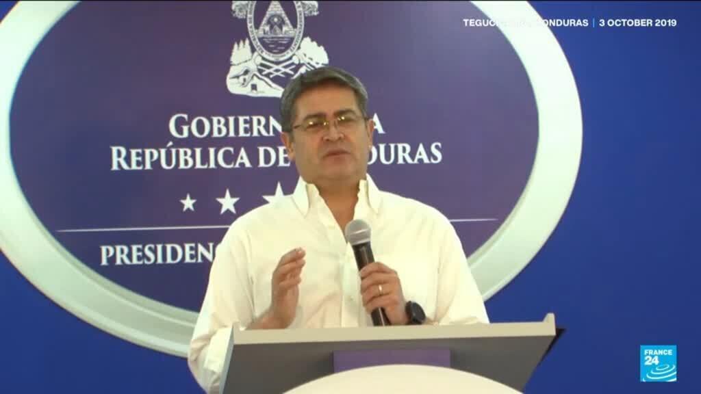 Former Honduras President Juan Orlando Hernández freed after Trump pardon