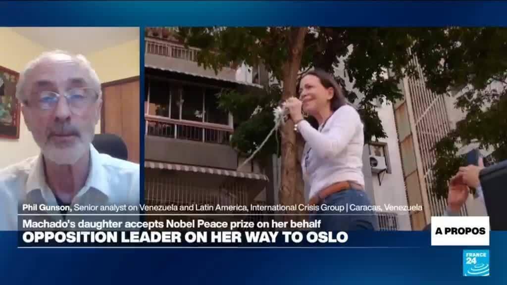 Machado to come out of hiding after missing Nobel ceremony