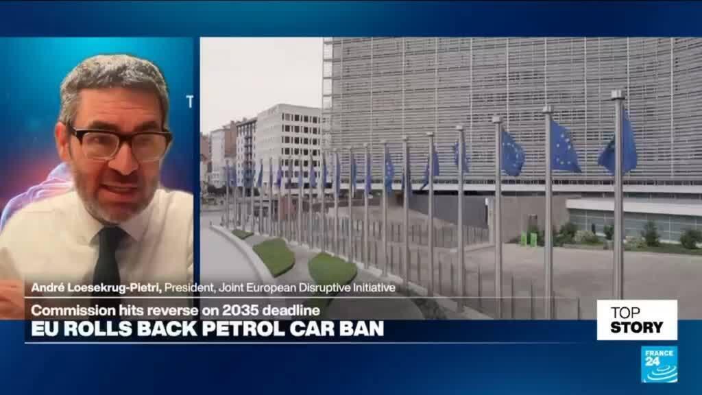 European Union rolls back petrol car ban