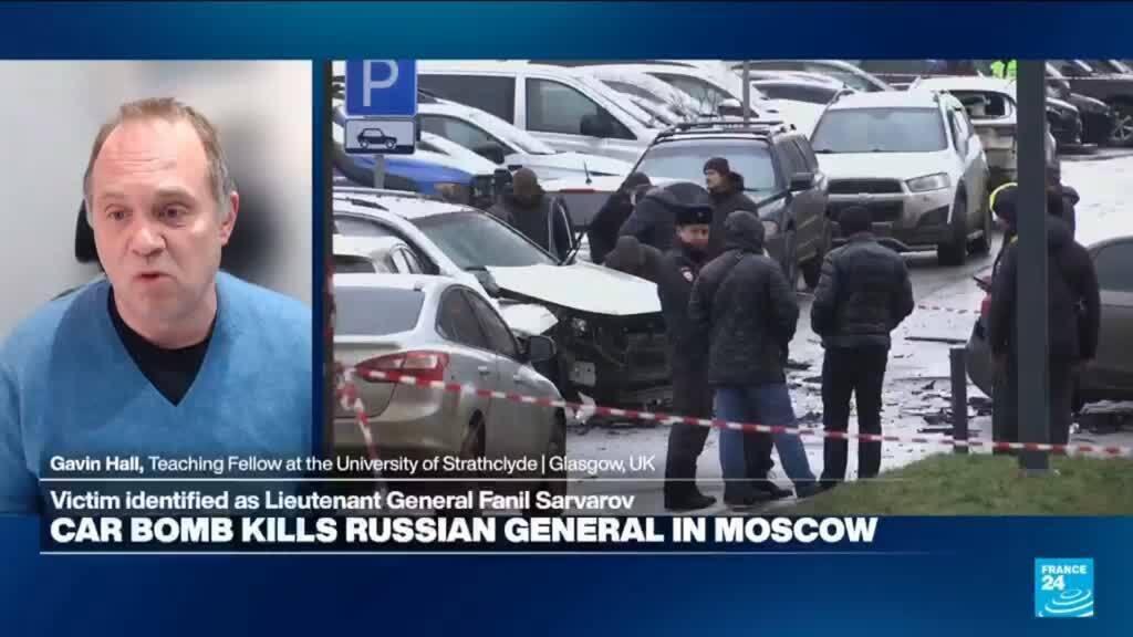 Car bomb kills Russian Lieutenant General Fanil Sarvarov in Moscow