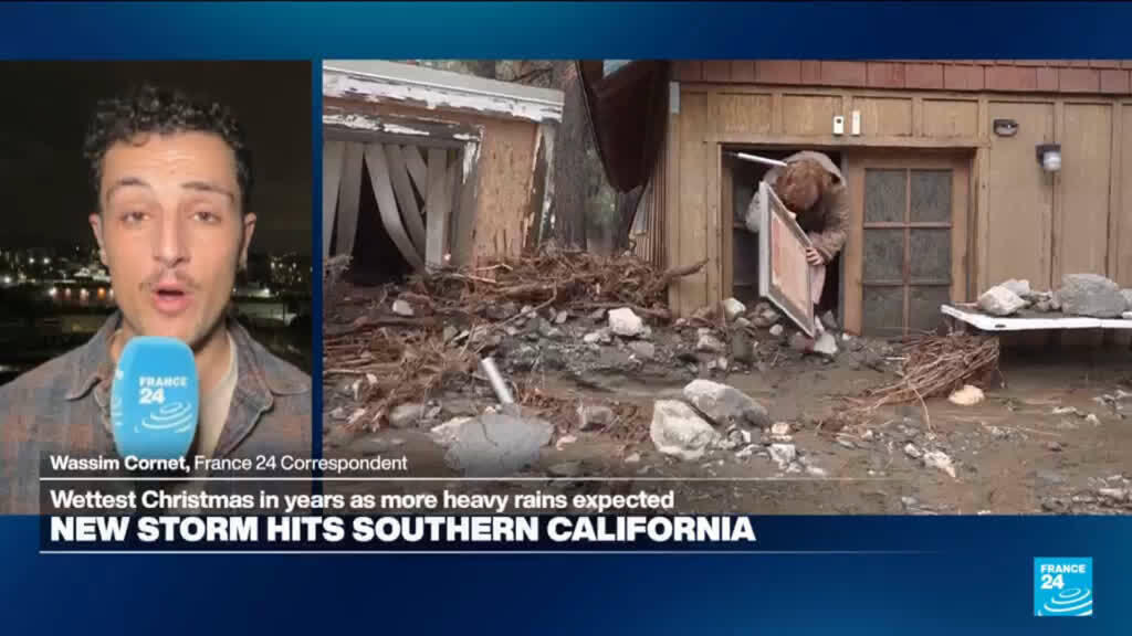 California: Wettest Christmas in years as more heavy rains expected