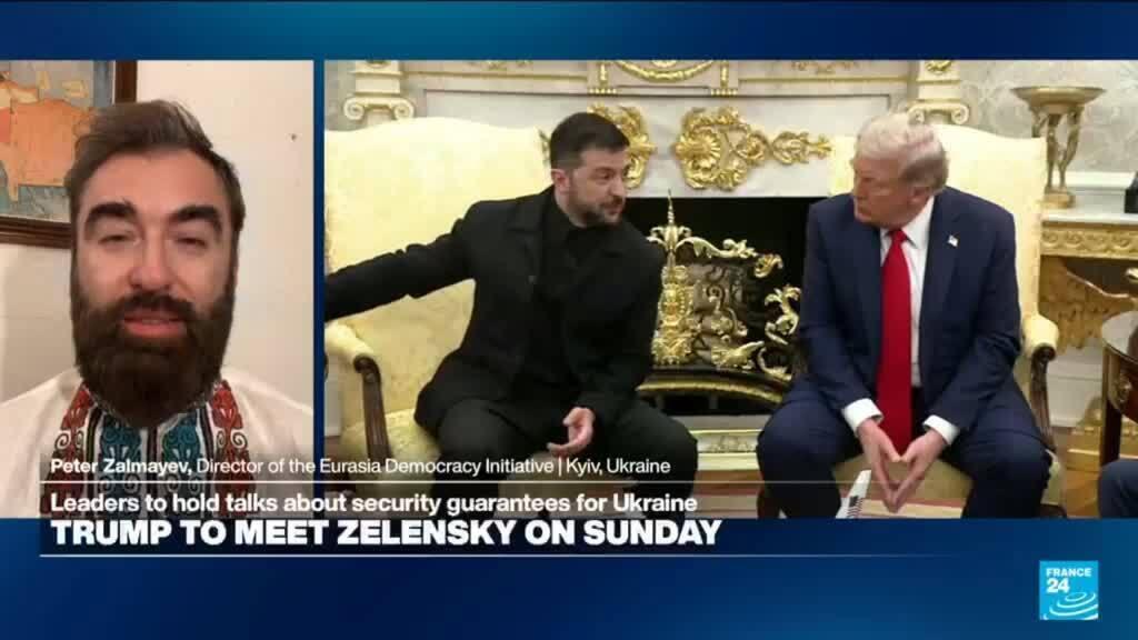 U.S. President Donald Trump set to hold talks with Zelensky on Sunday