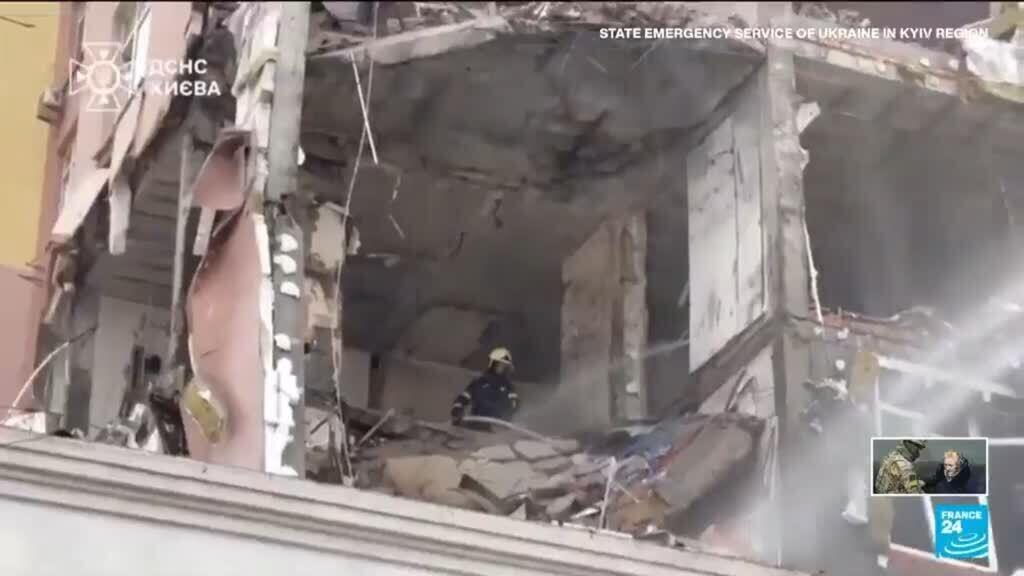 Russian drones, missiles pound Ukraine ahead of Zelensky's US visit