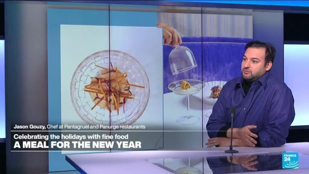 How do Parisian chefs decide on their New Year's Eve menu?