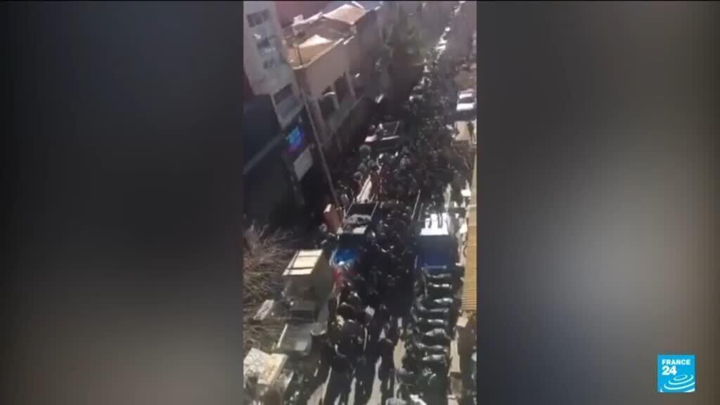 Protests spread across Iran, as the country faces unrest over economic struggles