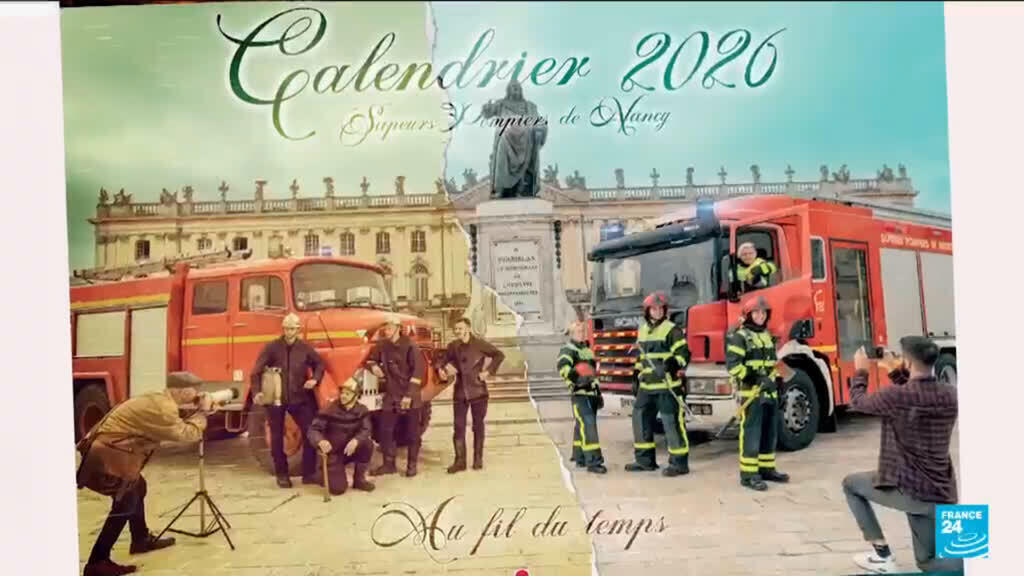 French firefighters launch nationwide calendar competition to support Injured crews