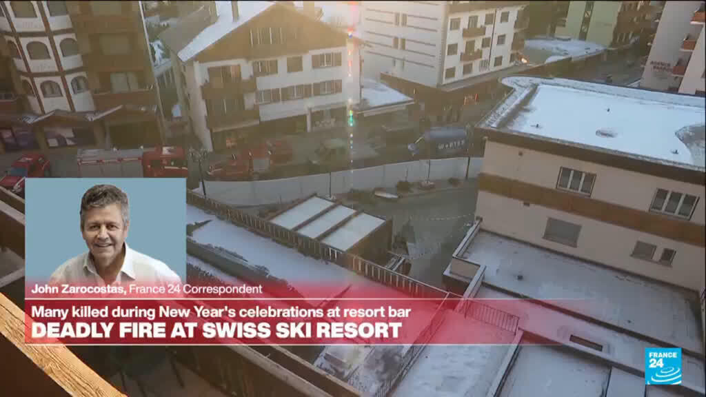 Switzerland: Dozens killed in fire at Swiss ski resort