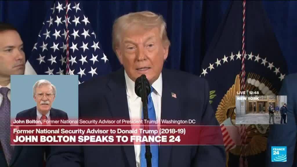 Former National Security Advisor to Donald Trump speaks to France 24