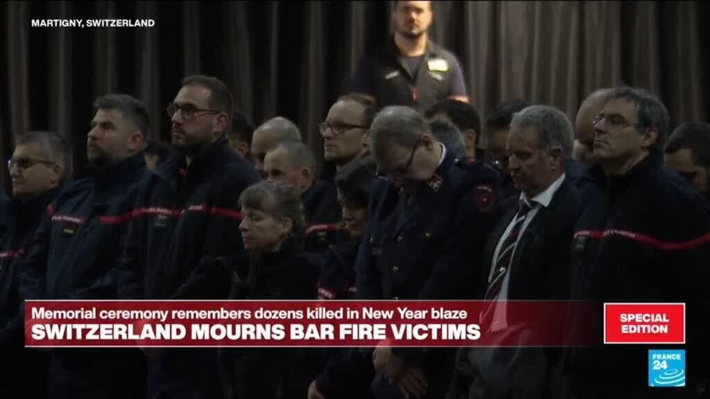 Switzerland holds memorial service during day of national mourning