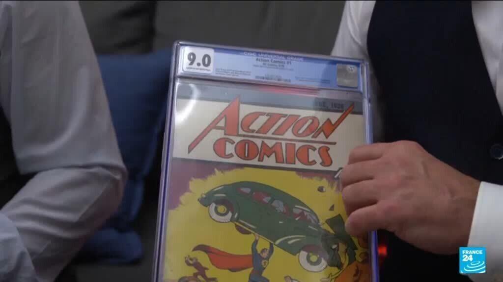 Comic book copy introducing Superman sells for $15 million