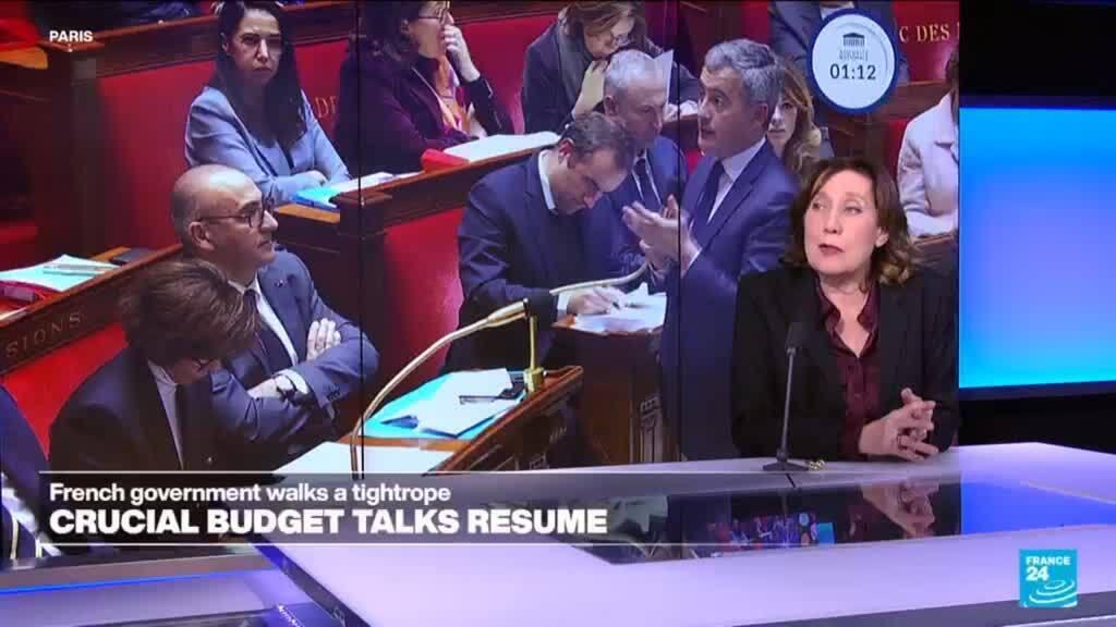 Macron brandishing 'threat of dissolution' as budget talks resume, although 'unlikely'