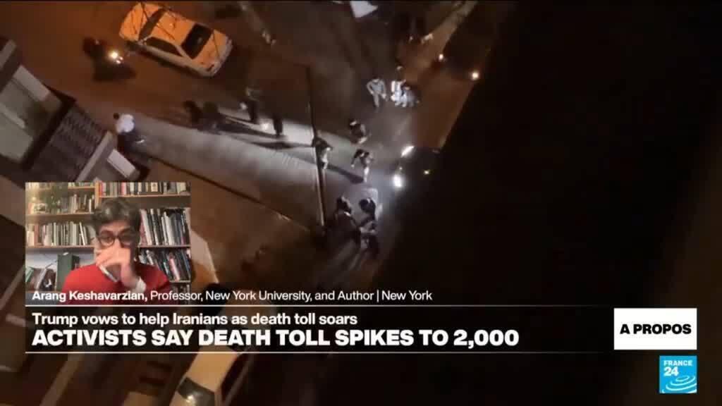 'Very little evidence of mass organisation by protesters' to take over Iran government, analyst says