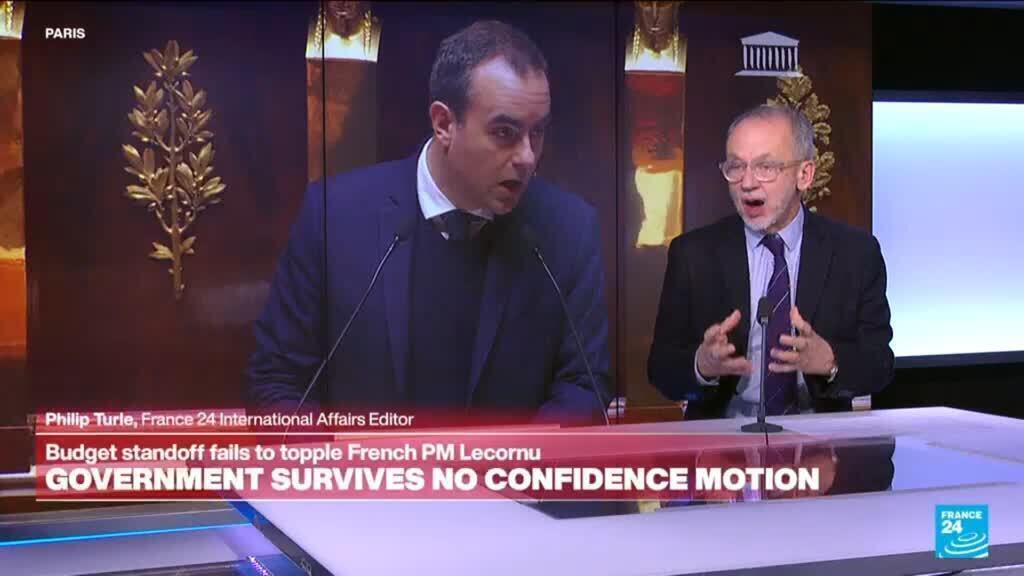 "The French budget has been crucial in seeing if the government will survive"