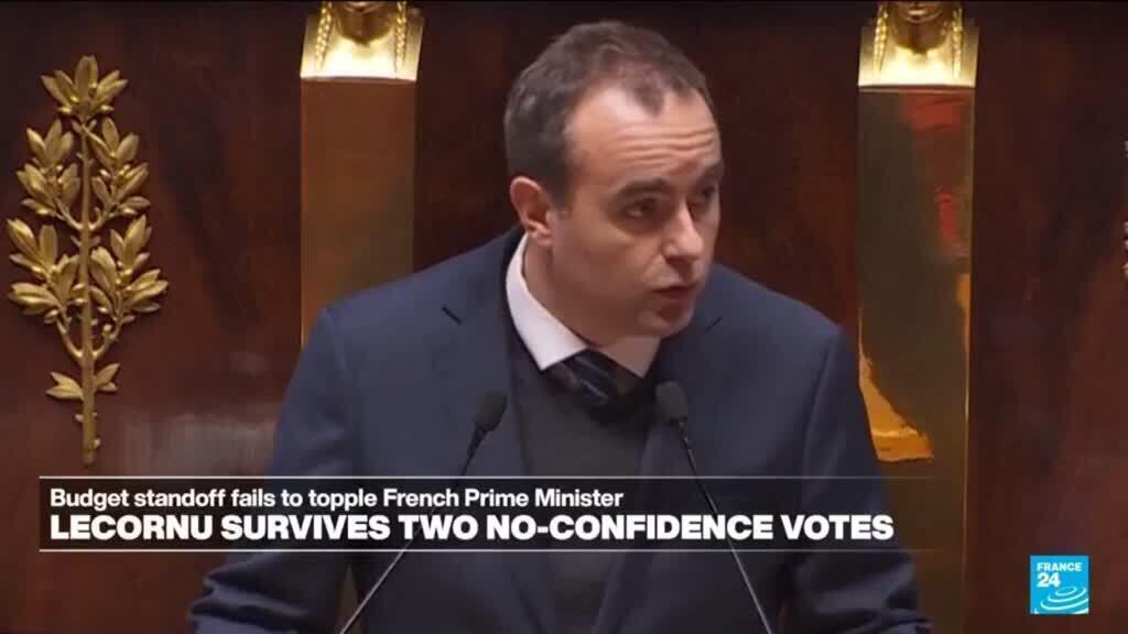 France PM survives no-confidence vote over forced budget