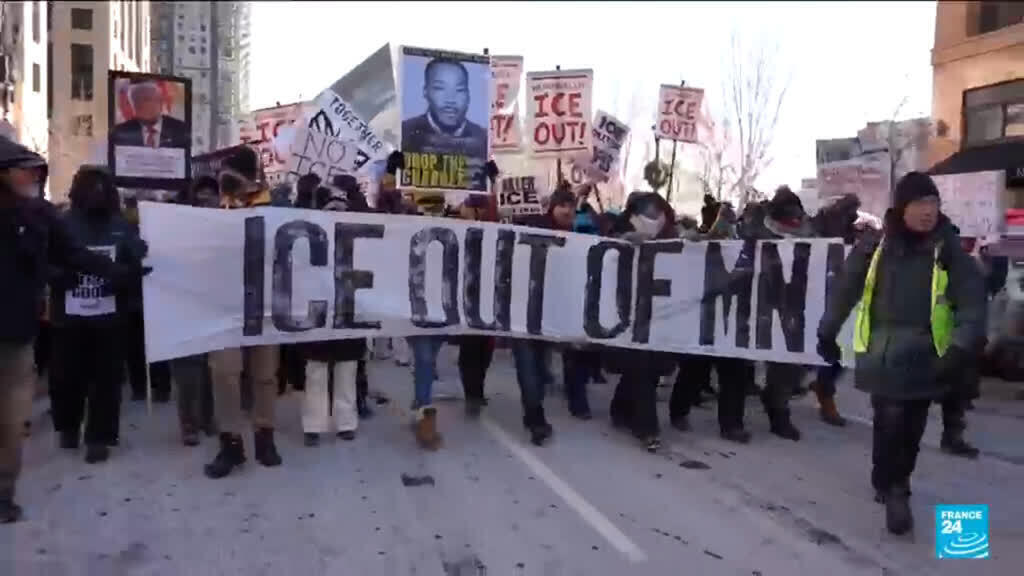 Mass anti-ICE protests in Minnesota