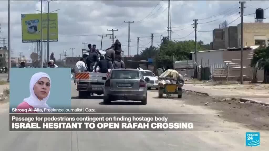 Israel agrees to reopen Rafah crossing only for Gaza pedestrians