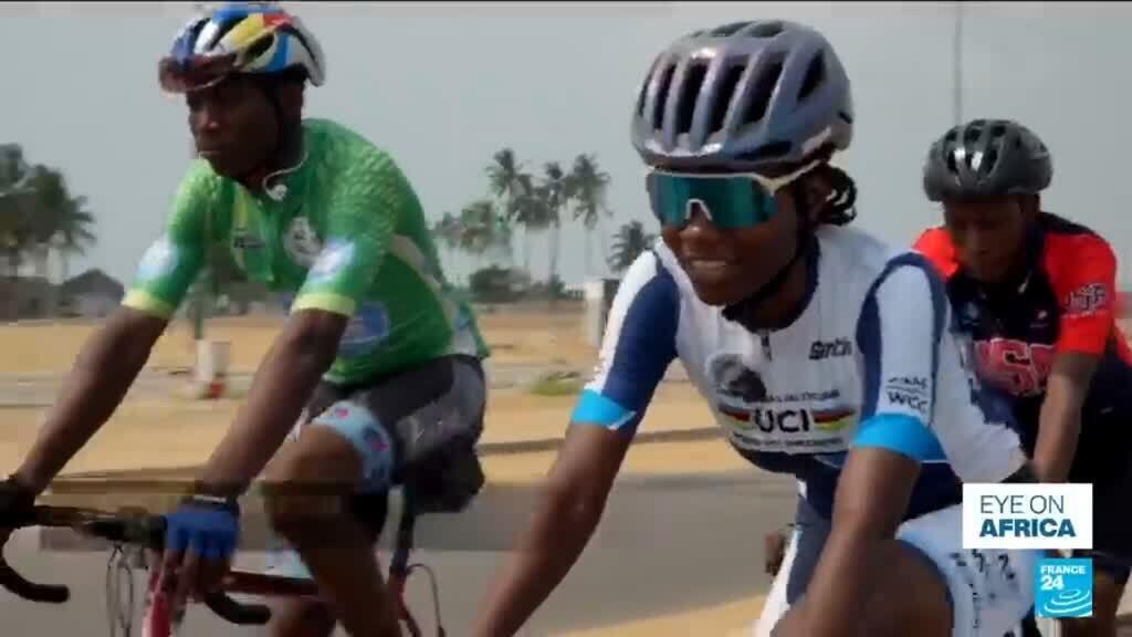 Benin's 18-year-old cycling prodigy hopes to lead the way for more female cyclists