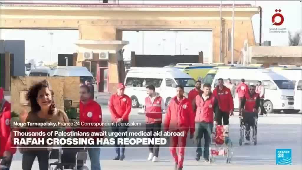 Gaza's Rafah crossing makes limited reopening after two-year war