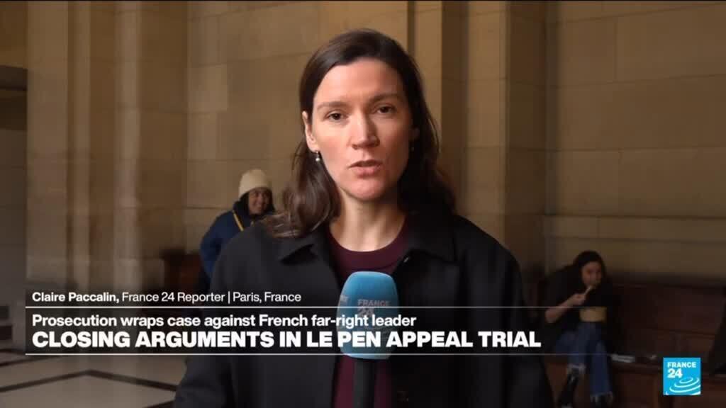 France: Closing arguments in the far-right leader trial Marine Le Pen