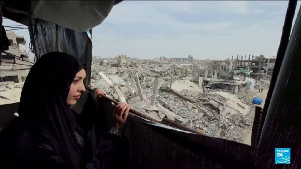 ‘Our families and homeland are there’: Palestinians return to a devastated Gaza
