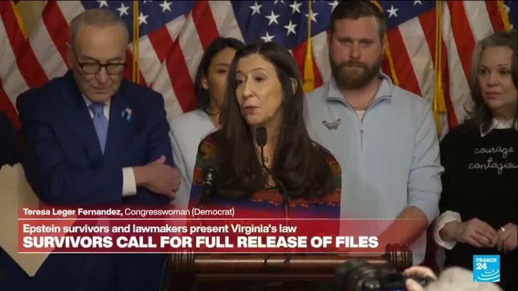 REPLAY: Epstein survivors and lawmakers introduce 'Virginia's Law'
