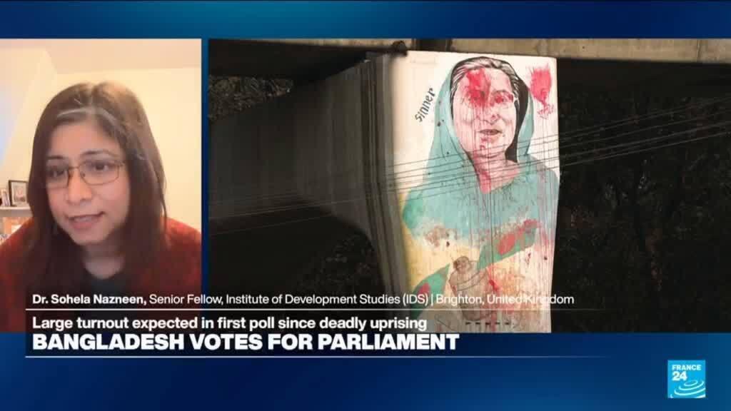 Pivotal election in Bangladesh as 'the country goes to the polls after 17 years of authoritarianism'