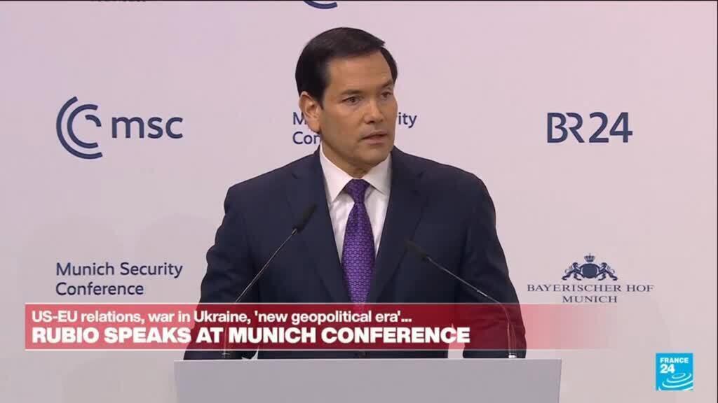 Replay: Europe and the US 'belong together', Rubio tells Munich Security Conference