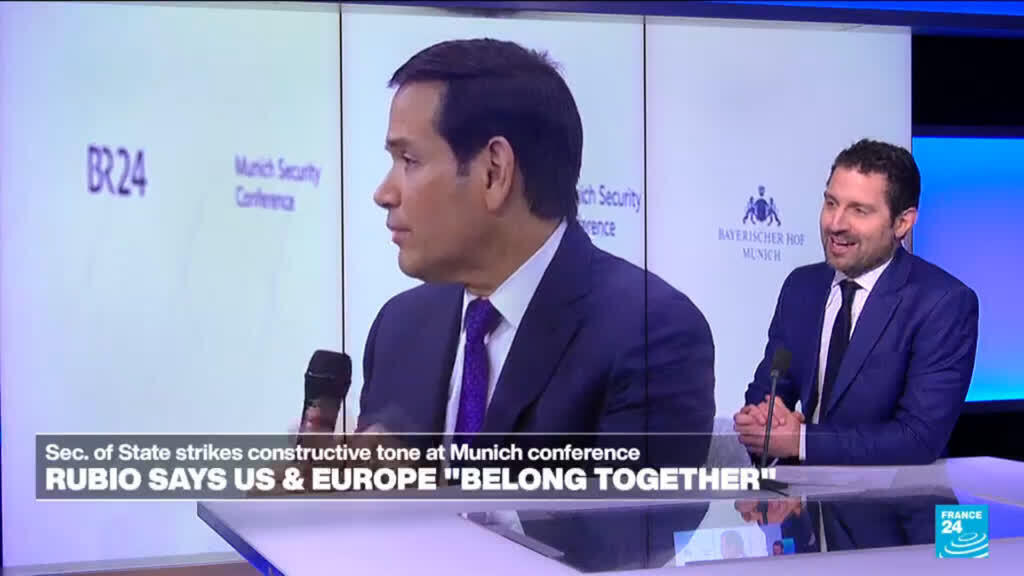 Rubio says US and Europe "belong together"