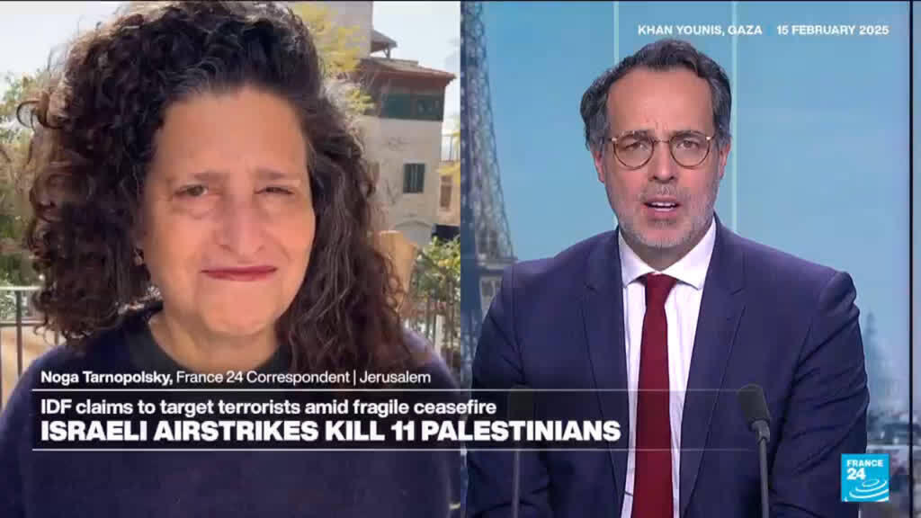 Israeli airstrikes kill 11 Palestinians