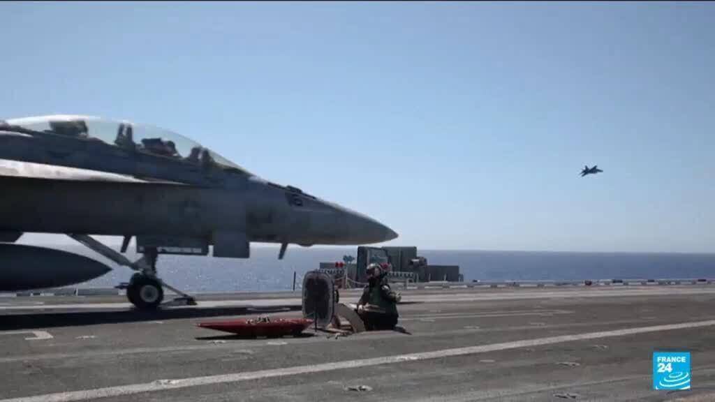 Iran-US tensions mount as carrier nears Mideast