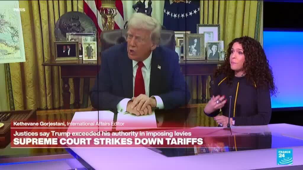 US Supreme Court strikes down Donald Trump’s sweeping tariffs