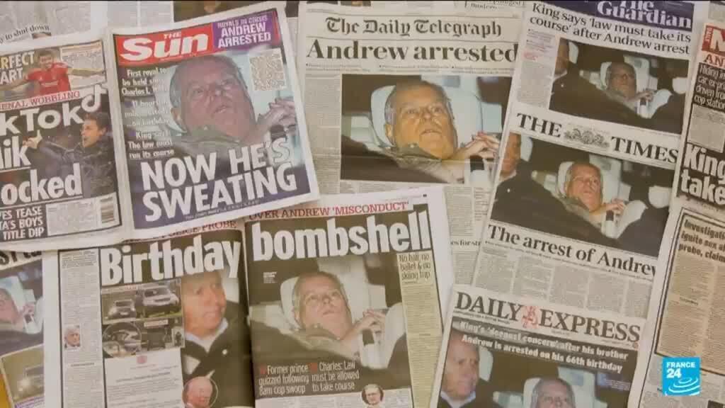 UK govt mulls removing ex-prince Andrew from line of succession