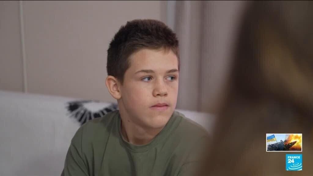 War in Ukraine: Children who fled Russian-occupied Ukrainian territories share their stories