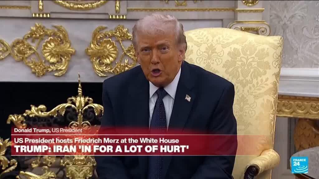 REPLAY: Trump says Iran 'in for a lot of hurt' in Oval Office address