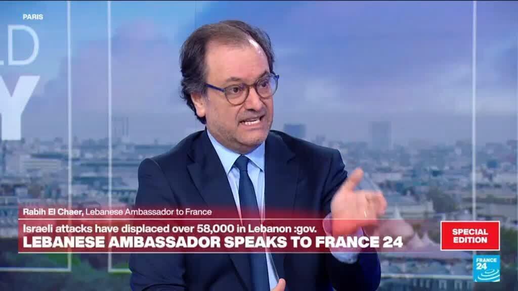 The Lebanese ambassador to France speaks to FRANCE 24