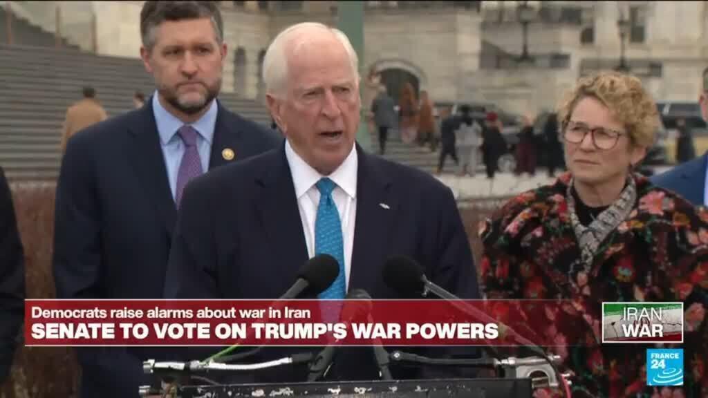 Replay: Democrat lawmakers denounce "war of choice" in Iran ahead of Senate vote on war powers