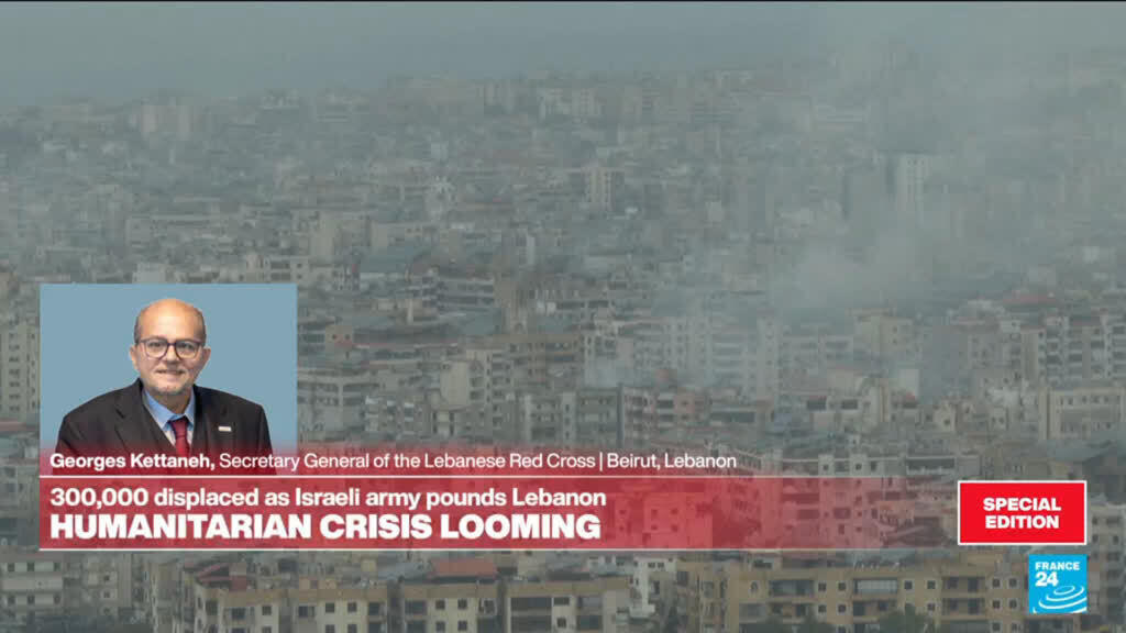 Humanitarian crisis looming: 300,000 displaced as Israeli army pounds Lebanon