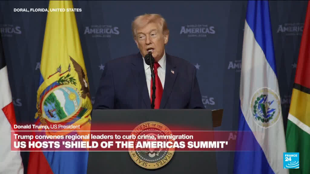 REPLAY: US hosts "Shield of the Americas summit"