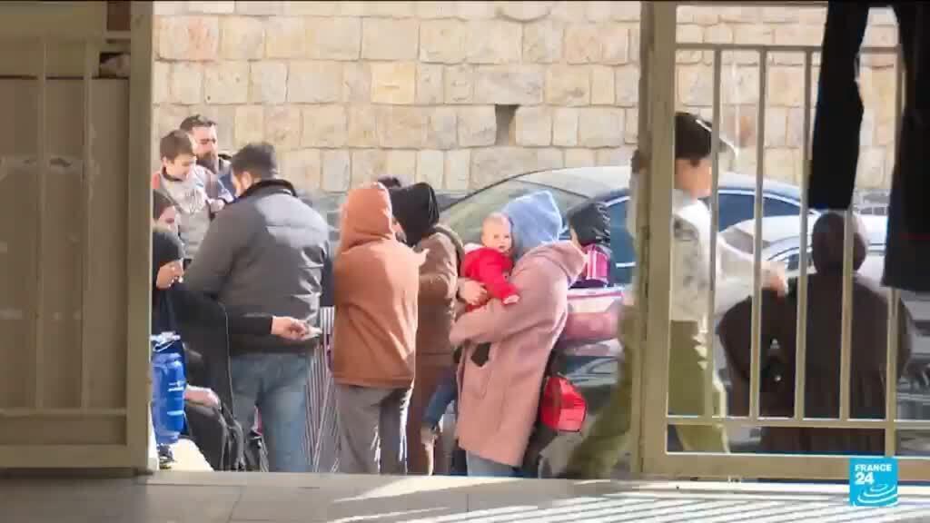 FRANCE 24 speaks to displaced Lebanese in mountains north of Beirut