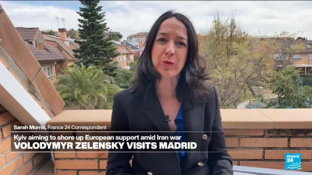 War in Ukraine: Zelensky visits Madrid for talks with PM Sanchez