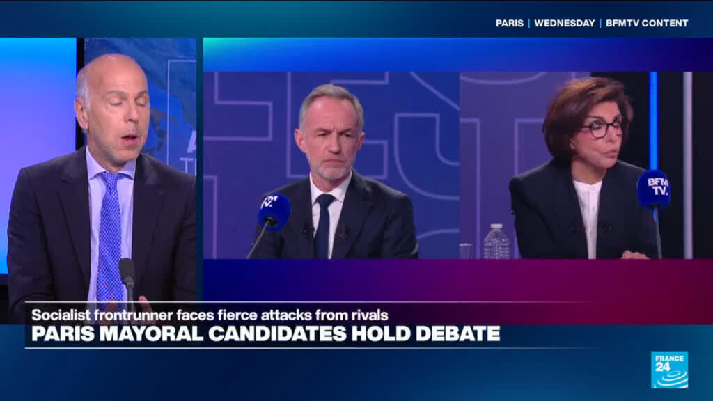 Paris mayoral race: Socialist frontrunner faces fierce attacks from rivals